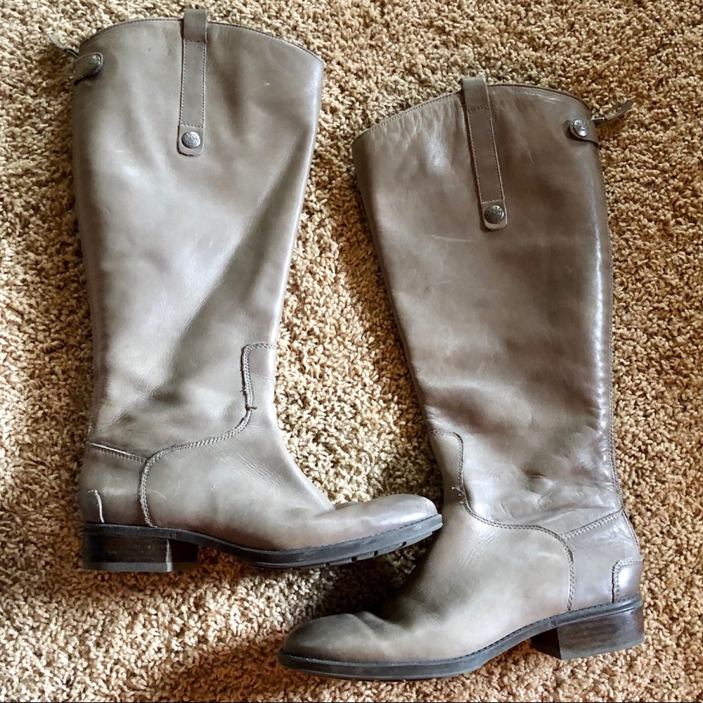 Sam Edelman Penny Leather Riding Boots (7.5)